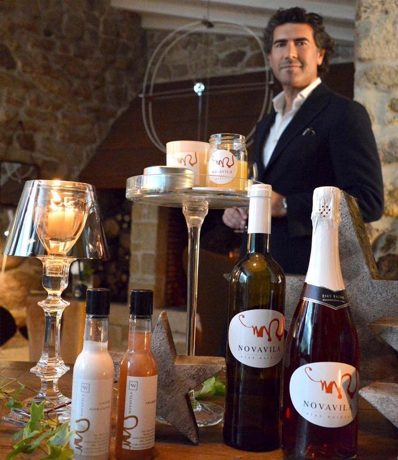Enoturismo Novavila Rias Baixas Wine Design Meis المظهر الخارجي الصورة
