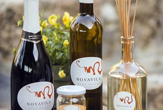 Enoturismo Novavila Rias Baixas Wine Design Meis المظهر الخارجي الصورة